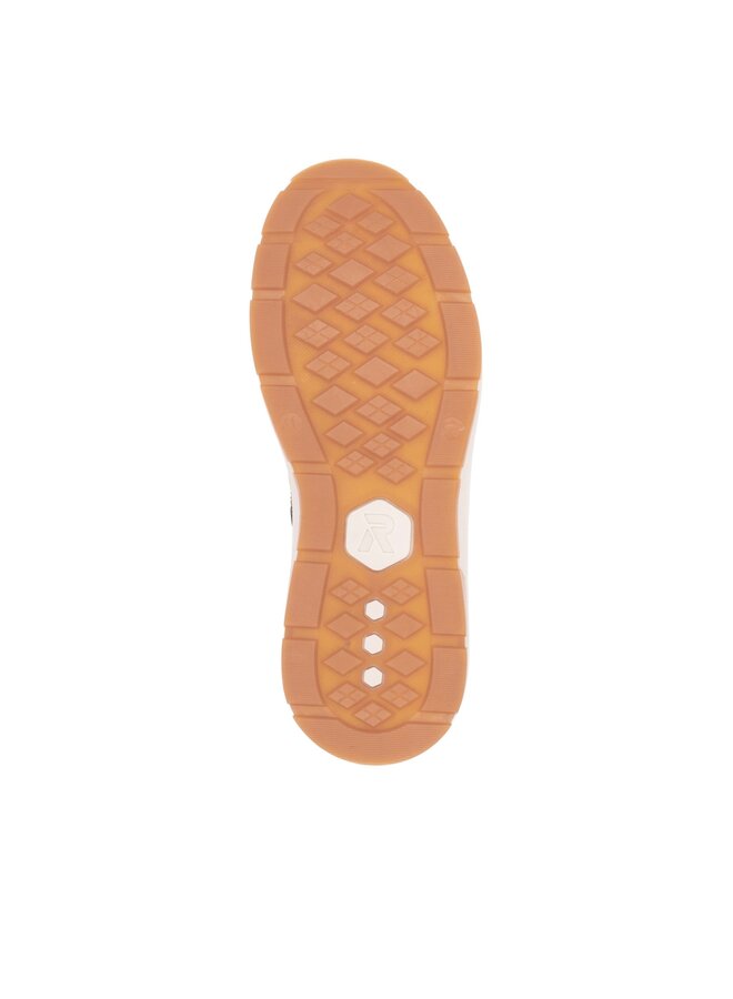 U0073-22 LACE BOOT SIDE ZIP (GIANLUCA)