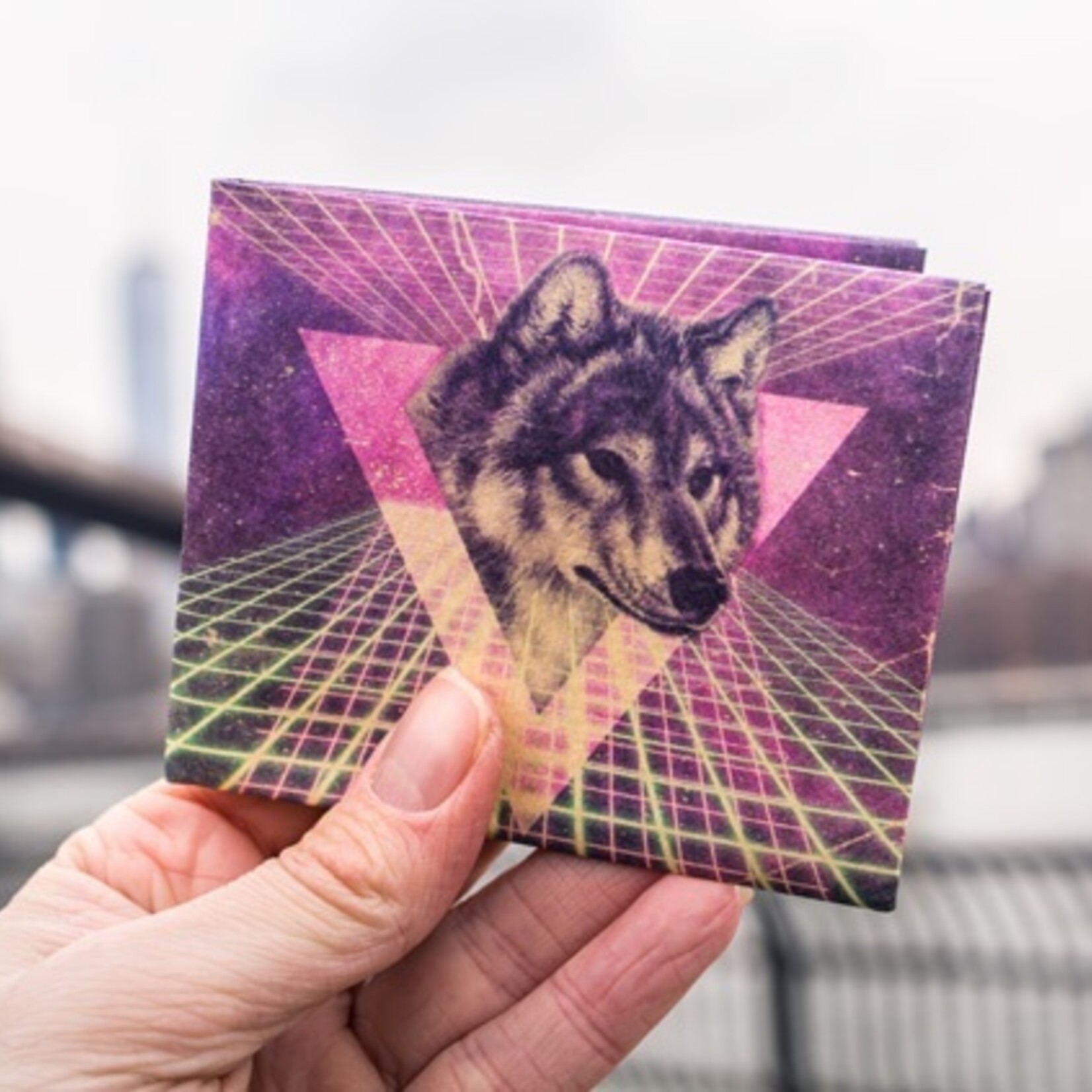 Accessories Space Wolf Mighty Wallet