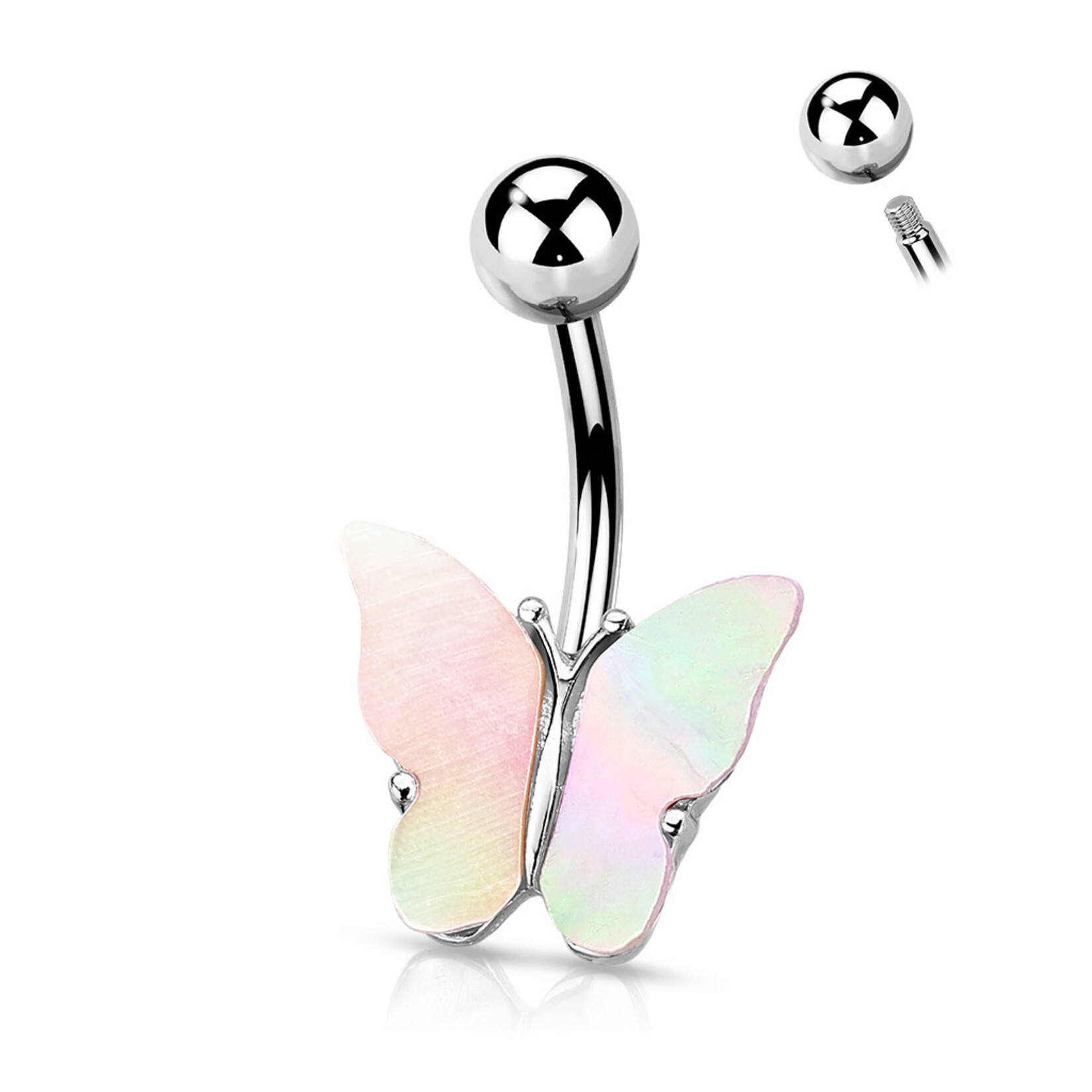 Body Jewelry Butterfly Navel Ring