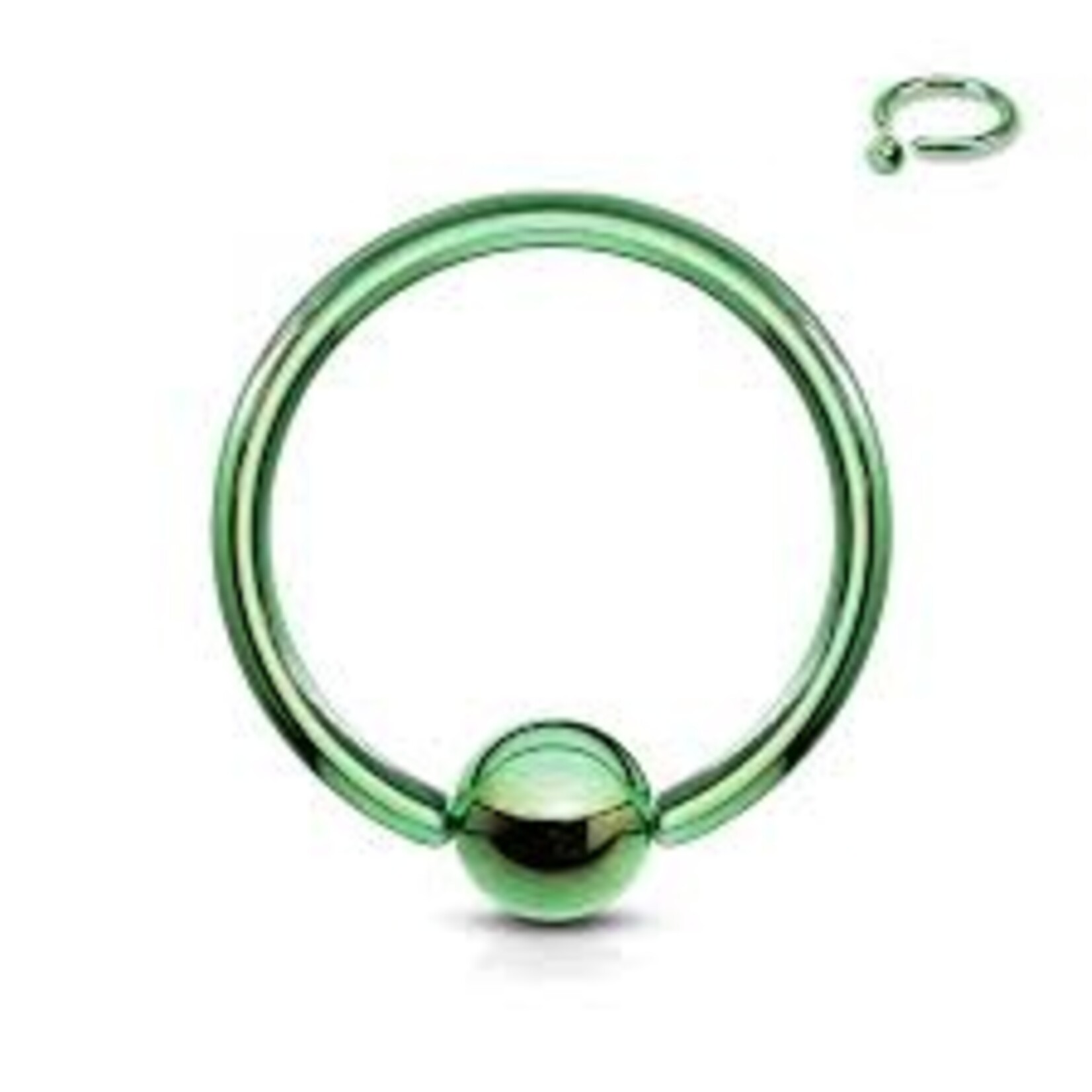 Hollywood Body Jewelry Captive Bead Ring 16Ga 5/16