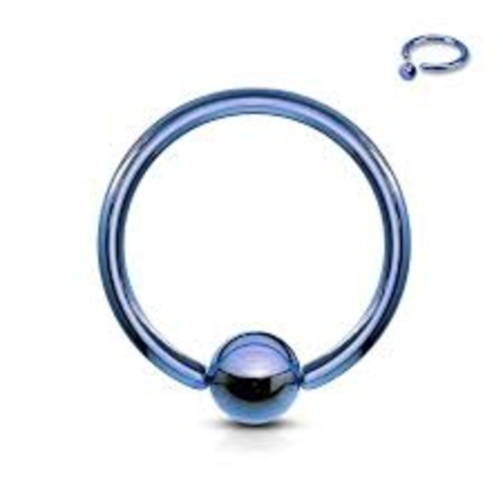 Hollywood Body Jewelry Captive Bead Ring 16Ga 5/16