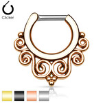 Hollywood Body Jewelry Tribal Swirls Clicker