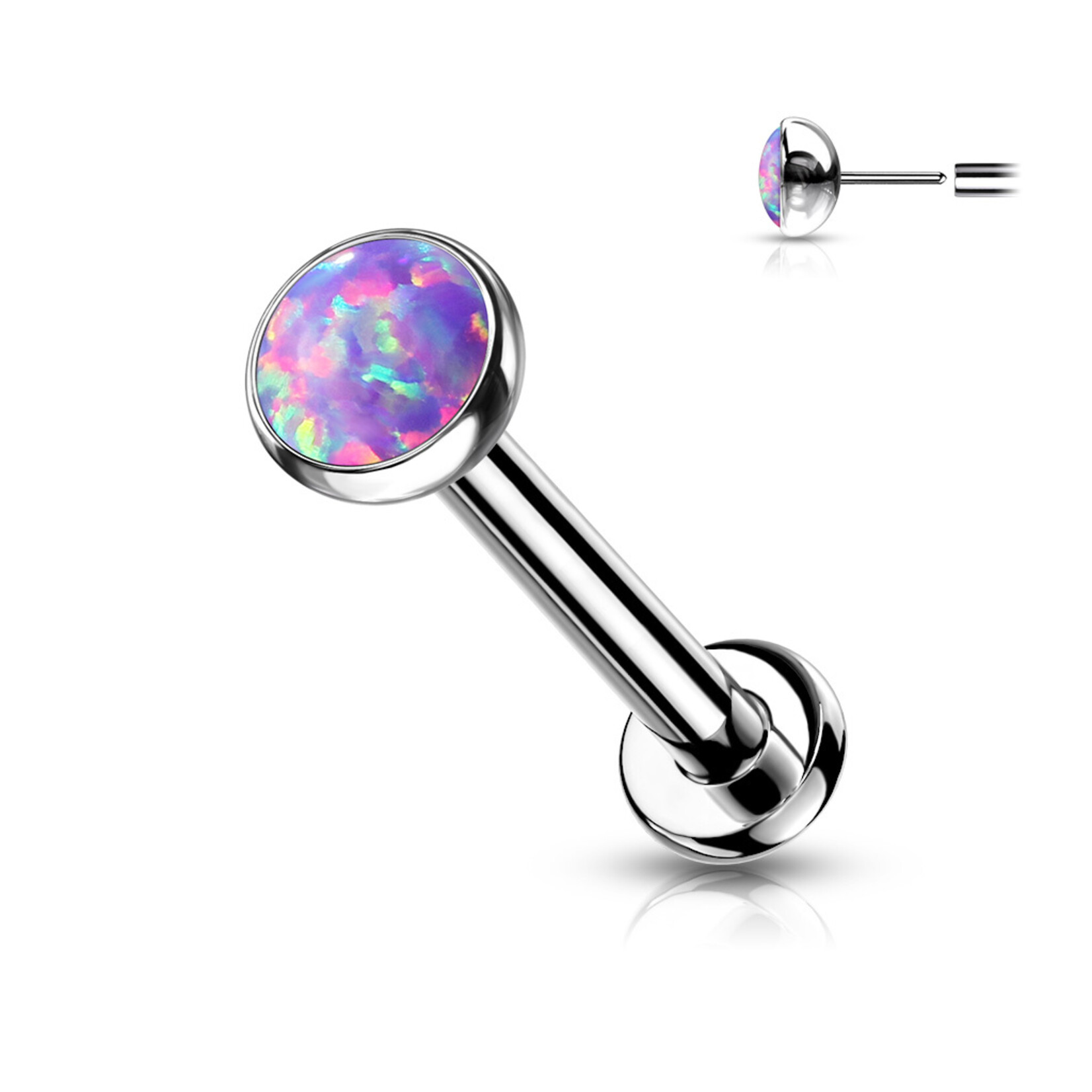 Hollywood Body Jewelry Opal Labret