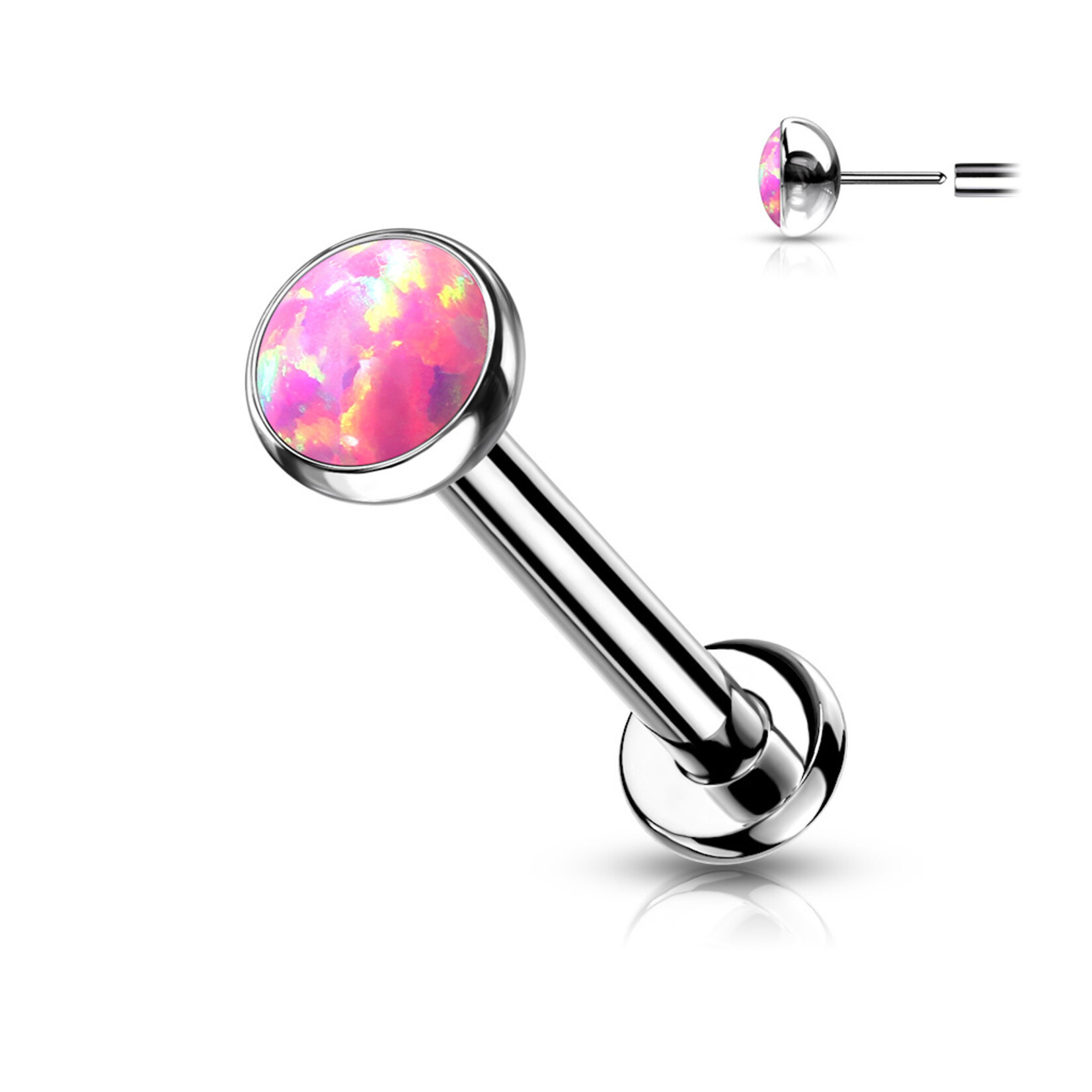 Hollywood Body Jewelry Opal Labret