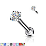 Hollywood Body Jewelry 16G Gem Labret