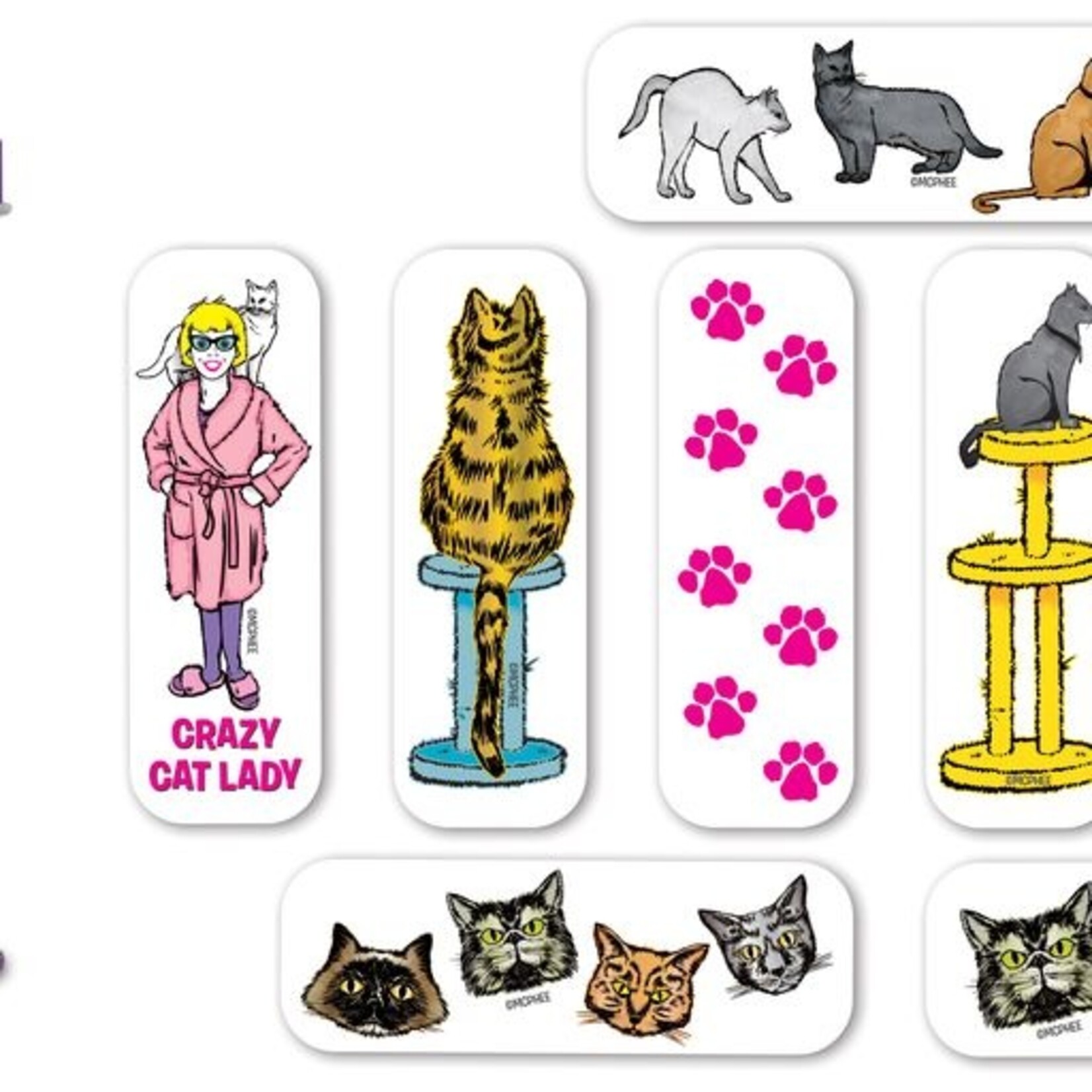 Novelty Crazy Cat Lady Bandages