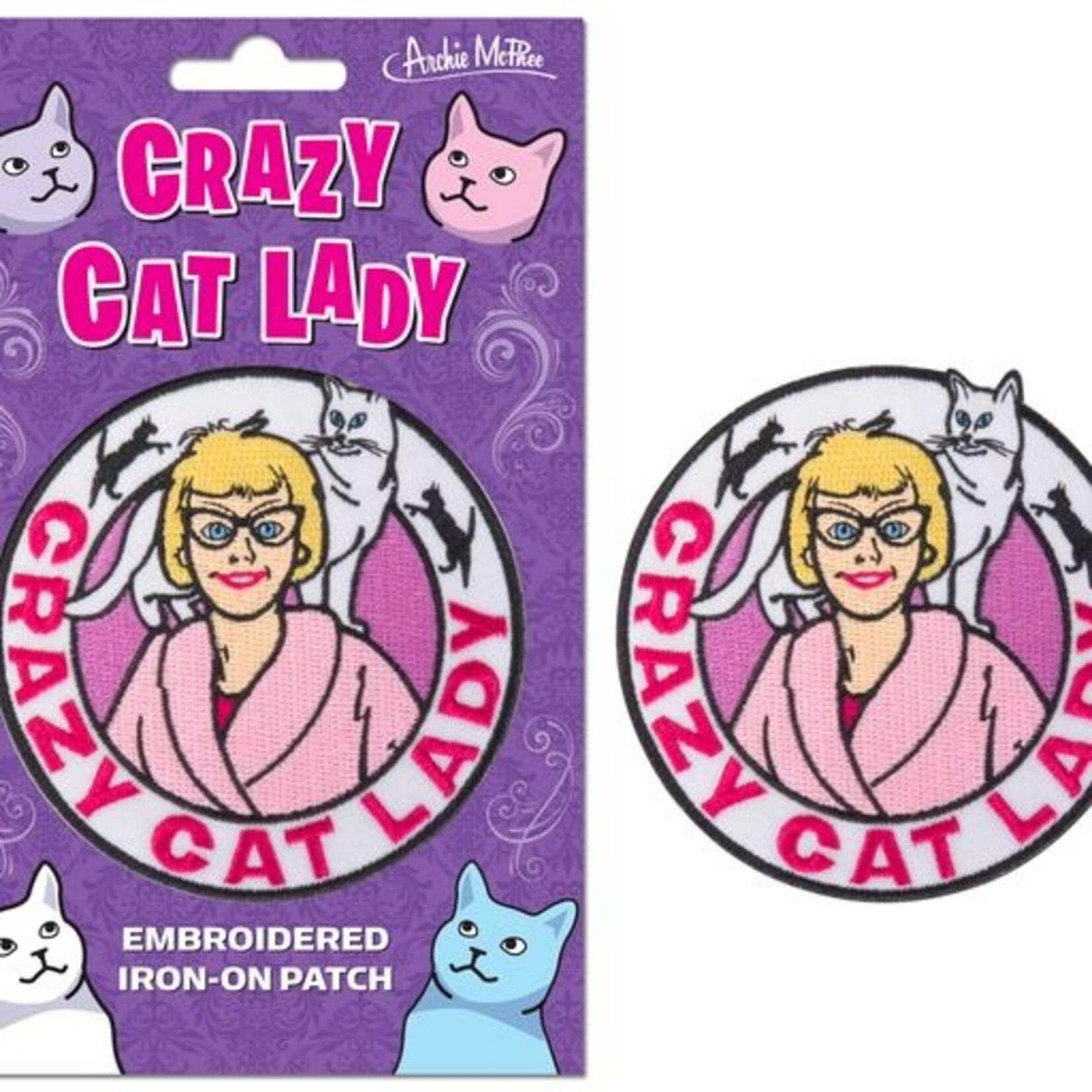 Accessories Crazy Cat Lady Patch