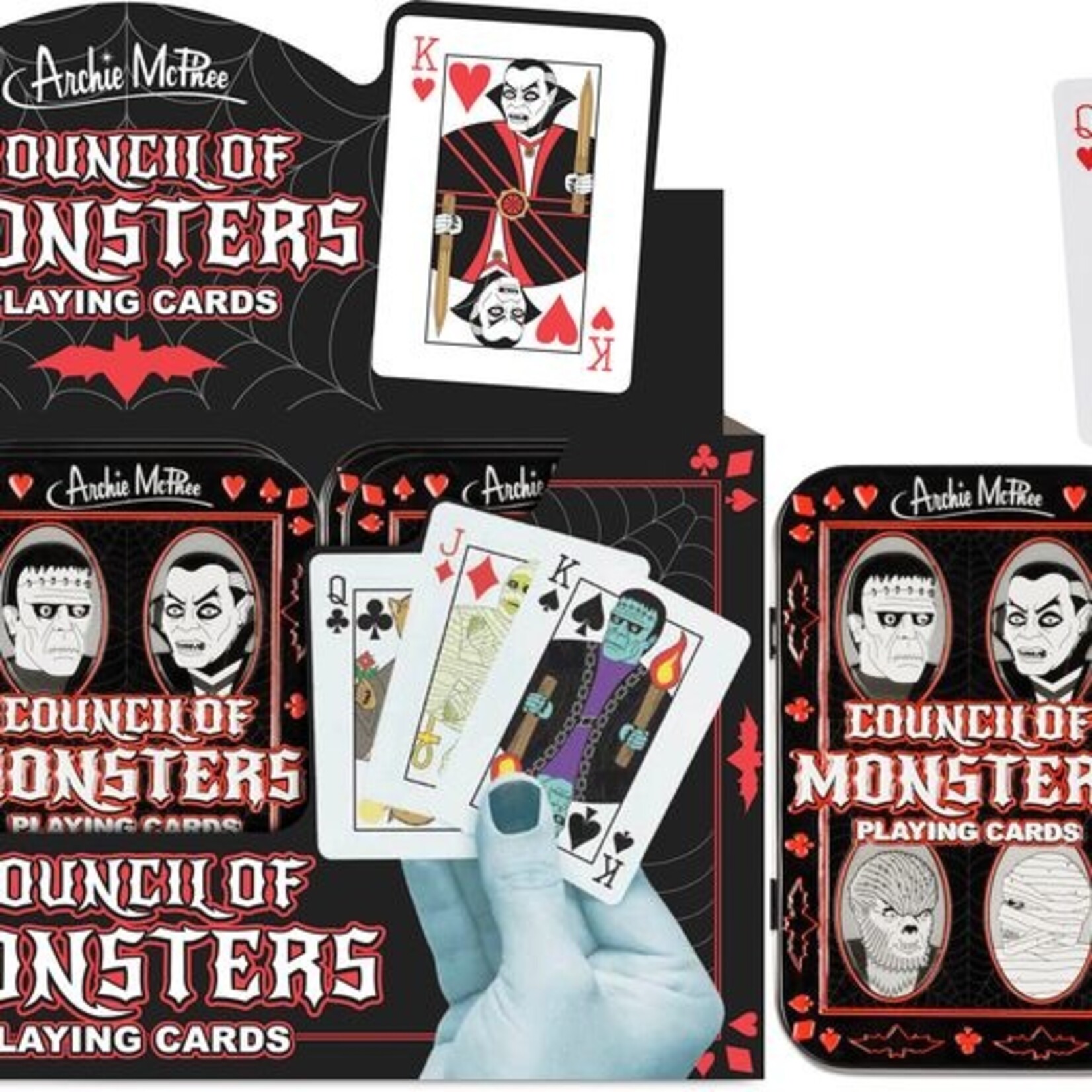 Gift Council of Monsters Playing Cards