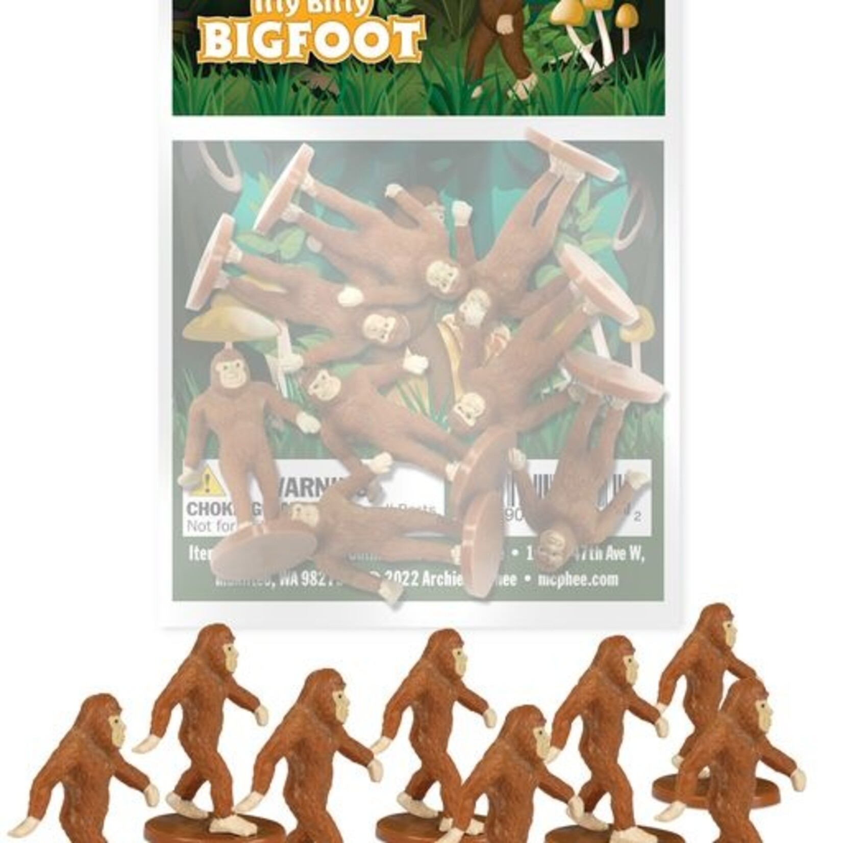 Accoutrements/Archie McPhee Itty Bitty Bigfoots