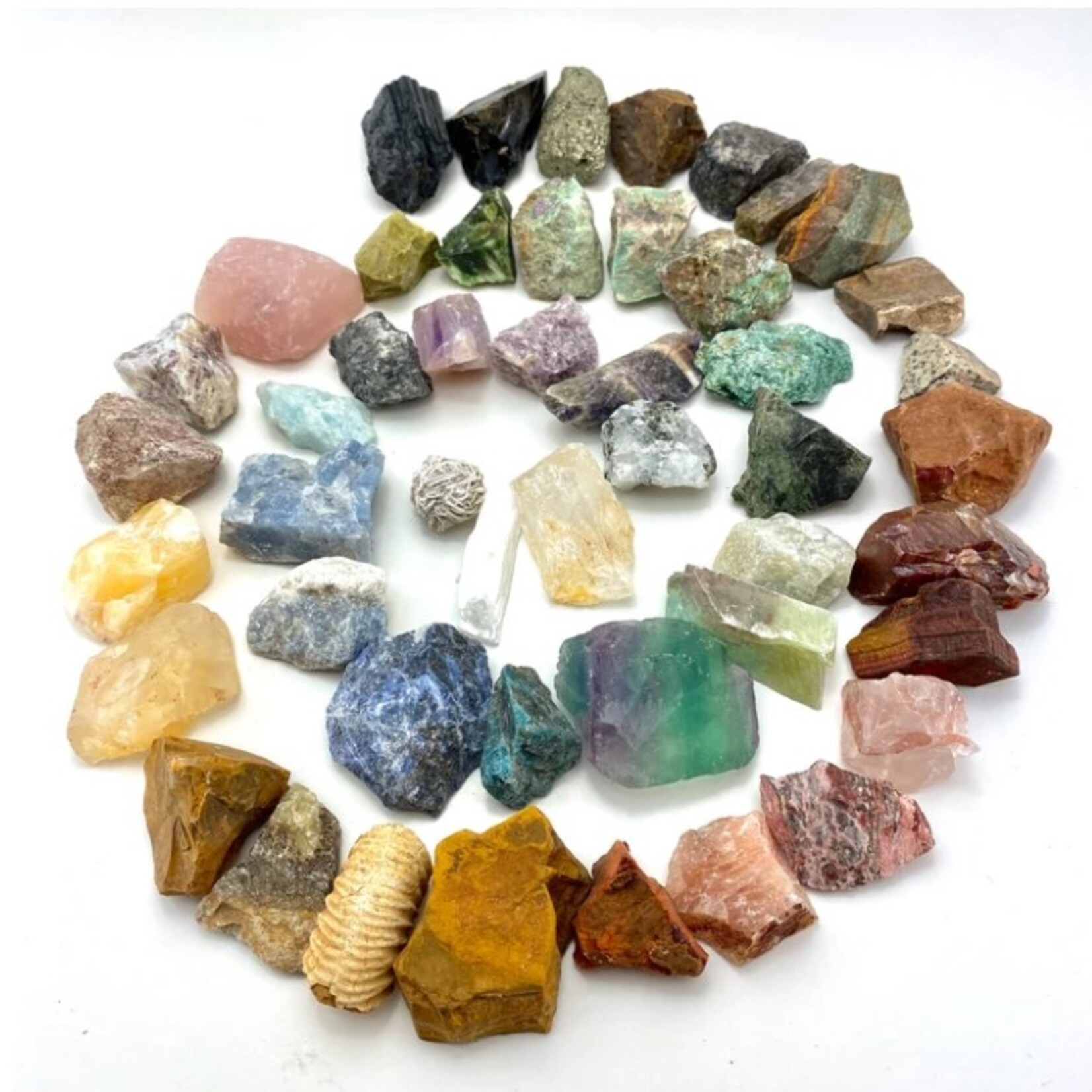Moon Mountain Gems Rough Crystal Stones, 2 for $8