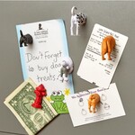 Home Decor Dog Butt Magnets Set