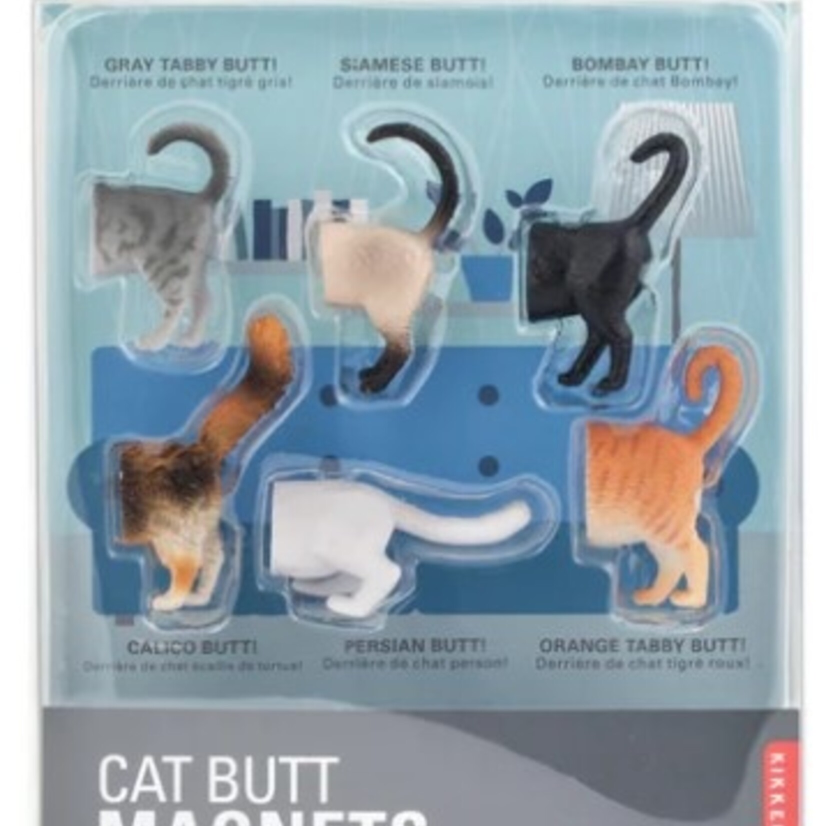 Kikkerkand MG53 Cat Butt Magnets Set