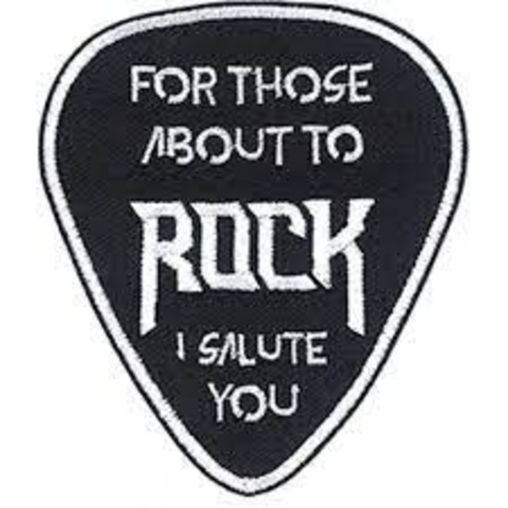 C&D Visionary Inc. For those about to ROCK I salute you Patch