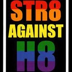 C&D Visionary Inc. Str8 Against H8 Sticker