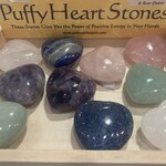 Home Decor Stone Puffy Hearts