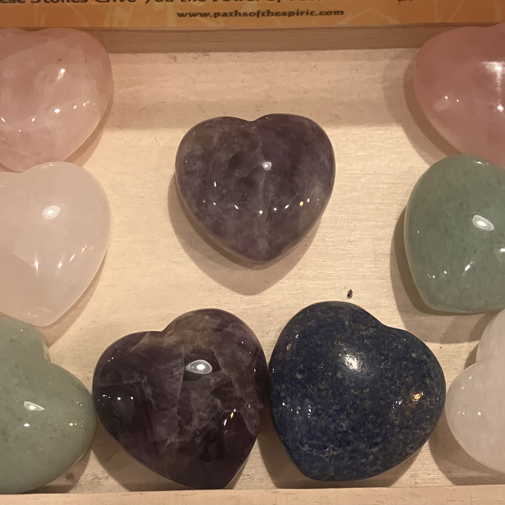 Home Decor Stone Puffy Hearts