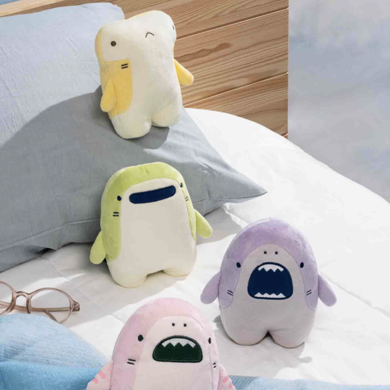 Clever Idiots Shark Plushies