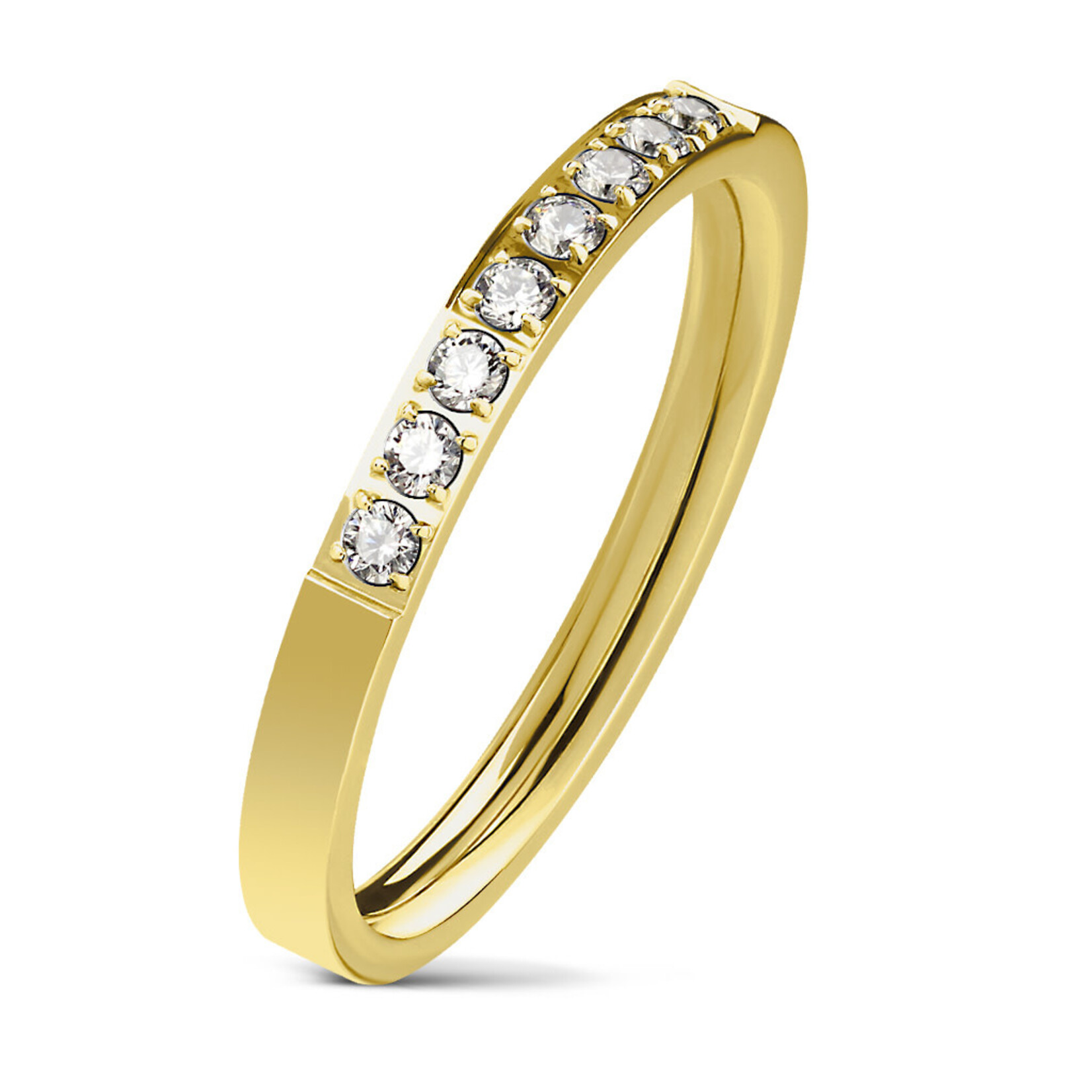 Rings 8 gem Single Lined Ring