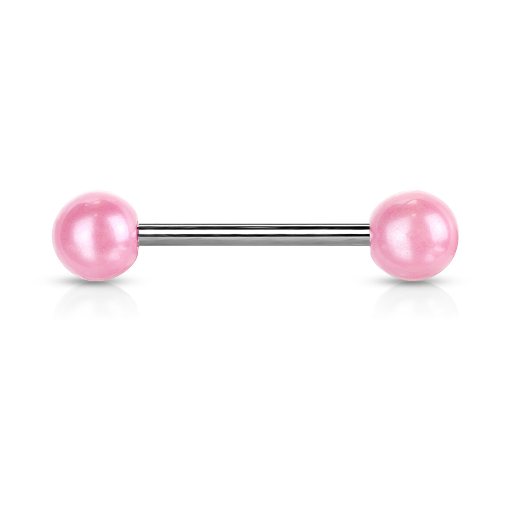 Hollywood Body Jewelry Pearl Ball Barbell