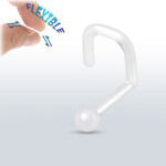 Hollywood Body Jewelry RETTWIST-BALL Ball Nose Screw Retainer