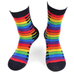 Selini Women's Rainbow Keys Socks