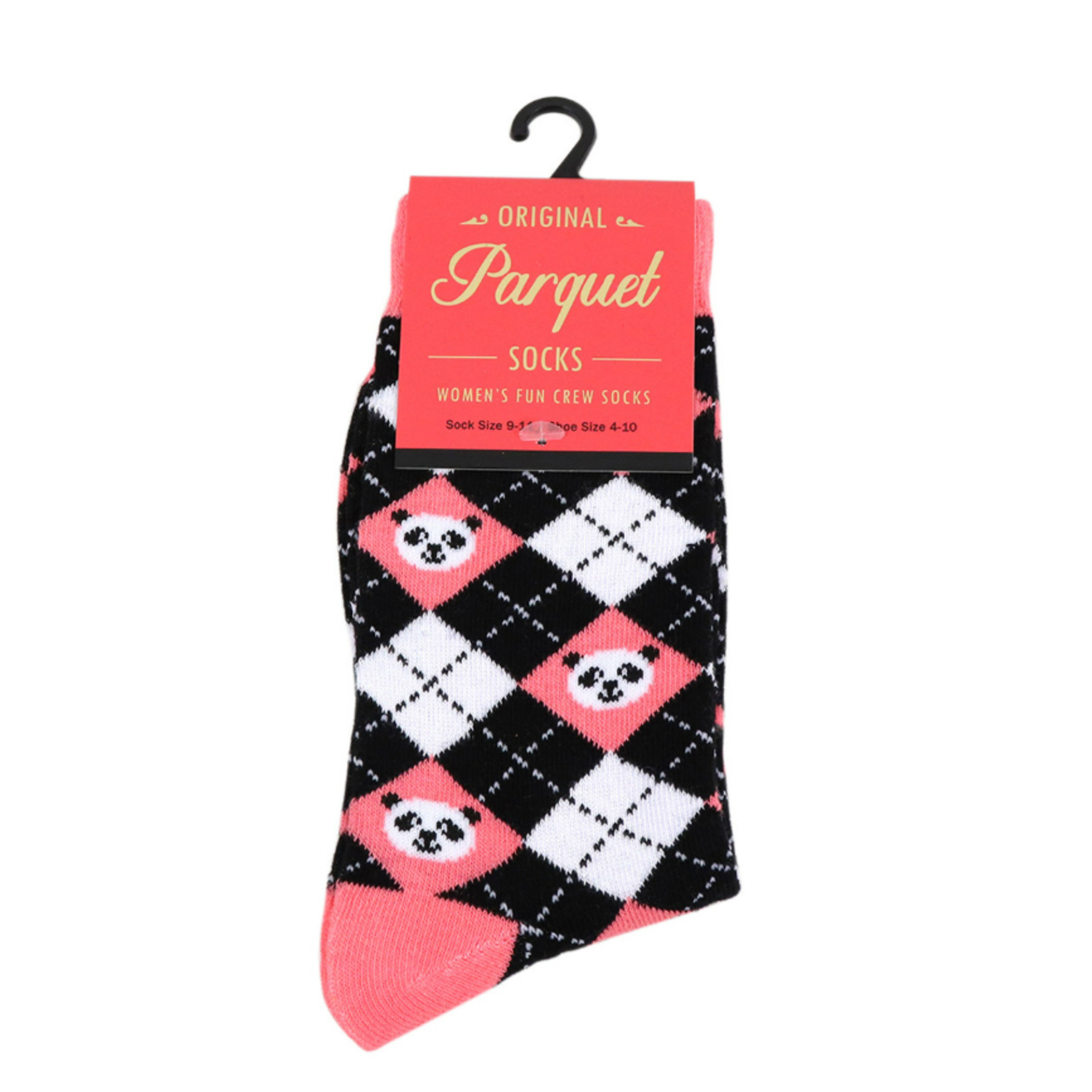Selini  Women's Argyle Panda Socks