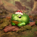 Accoutrements/Archie McPhee Grumpy Frog Ornament