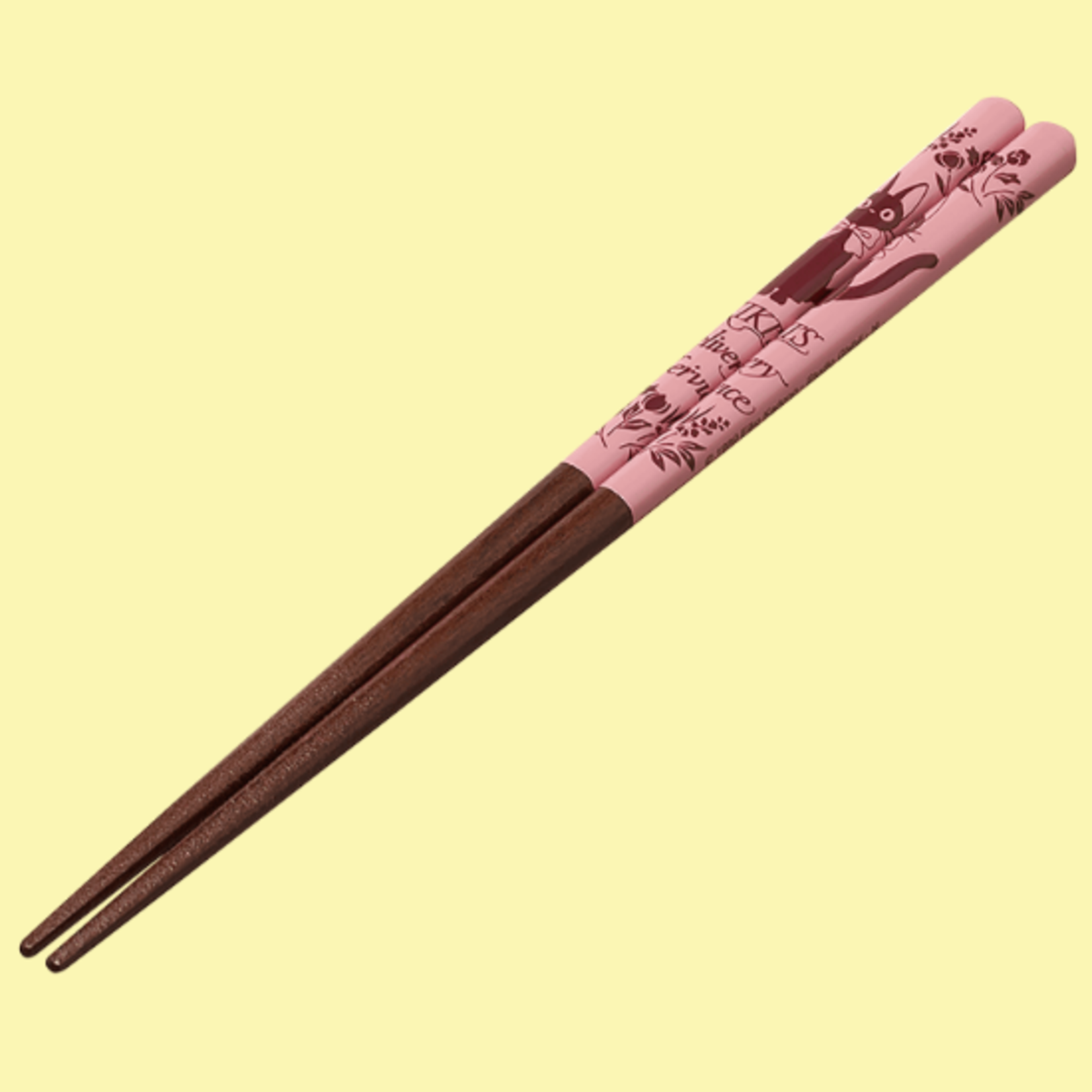 Clever Idiots Kiki's Delivery Service Wooden Chopsticks (Pink)