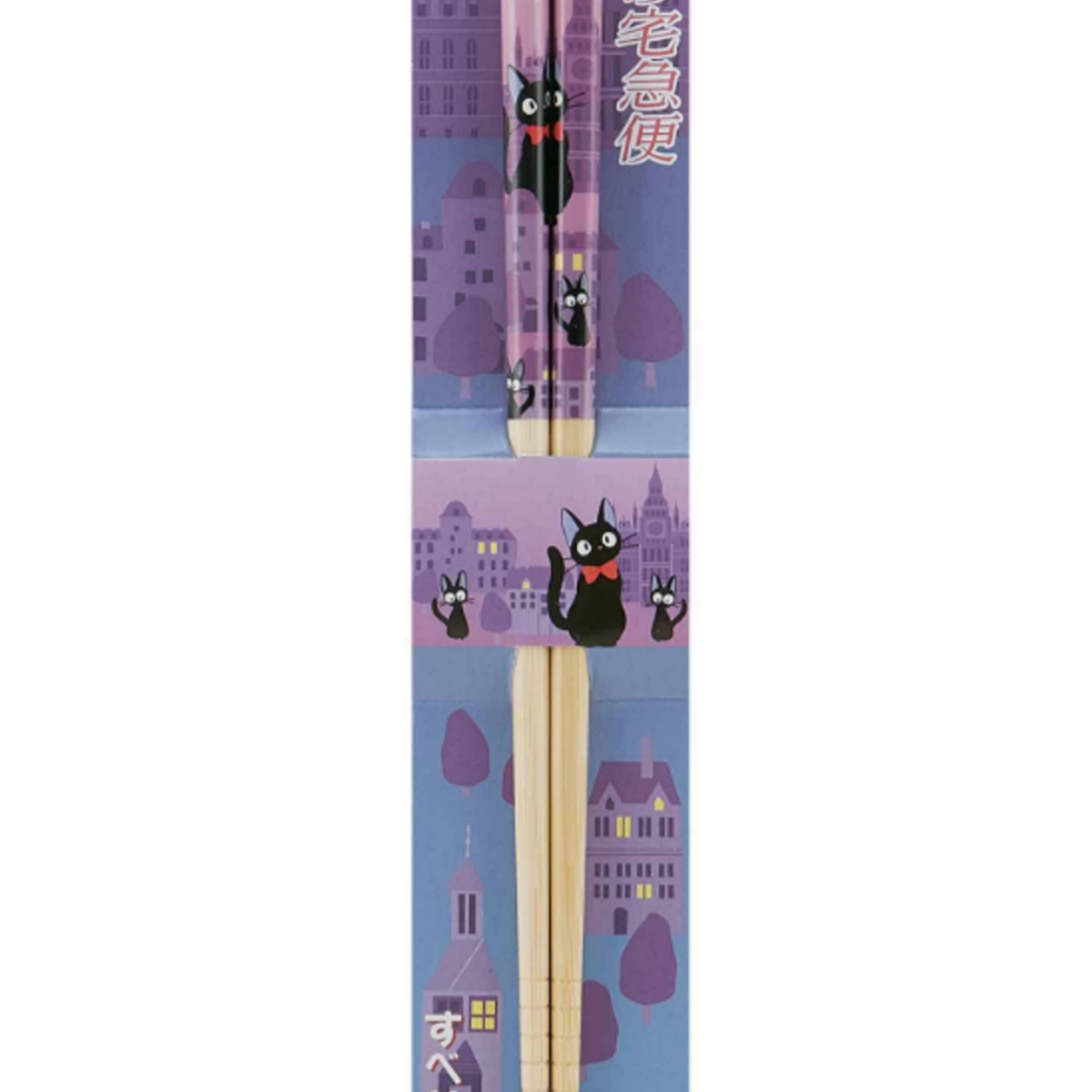 Clever Idiots Kiki's Delivery Service Bamboo Chopsticks (Cityscape)