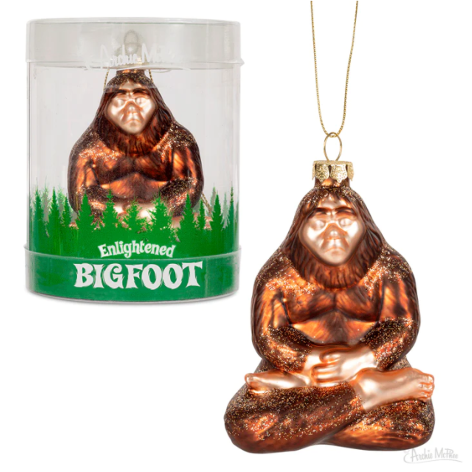 Accoutrements/Archie McPhee ORNAMENT - ENLIGHTENED BIGFOOT