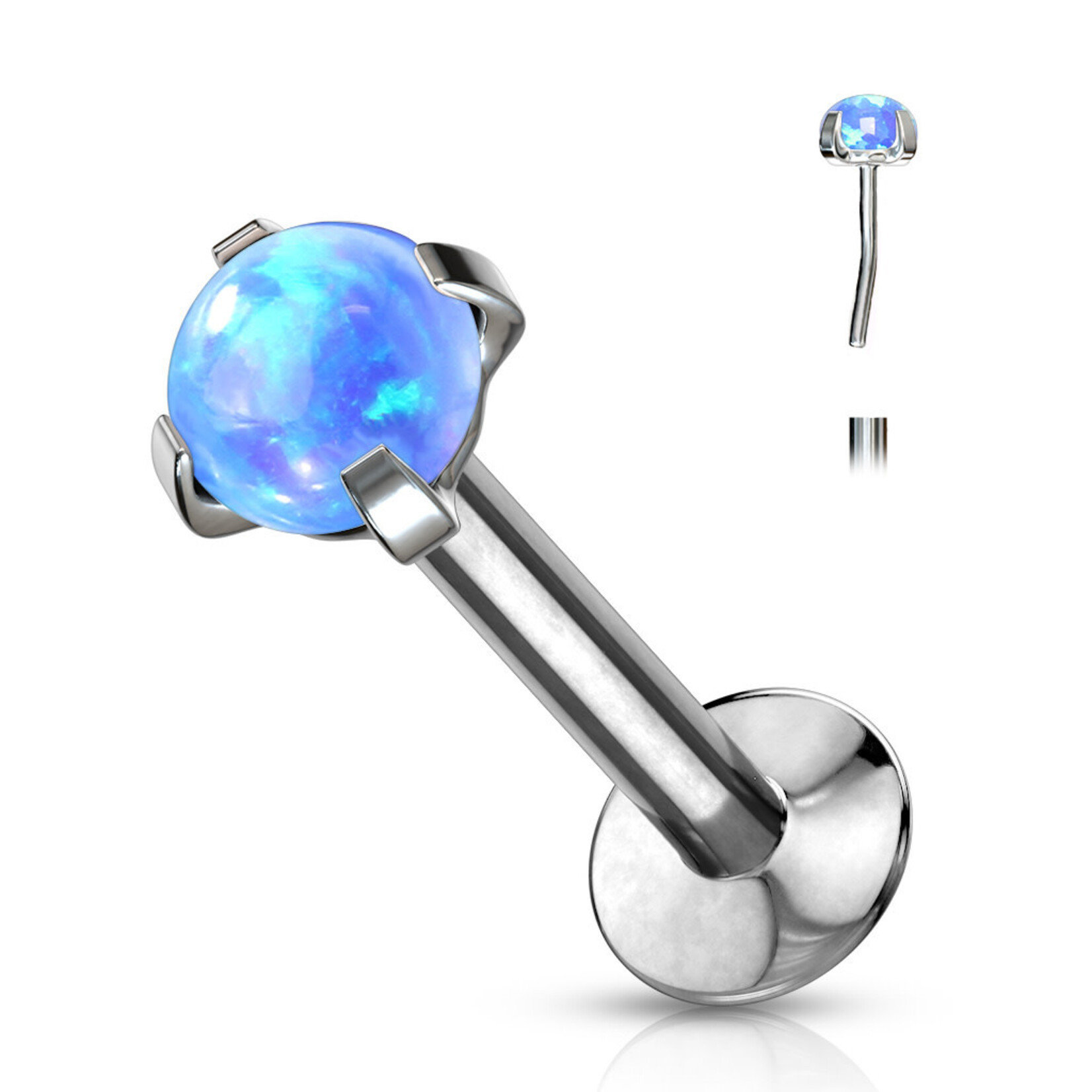 Jewelry Opal Labret Stud