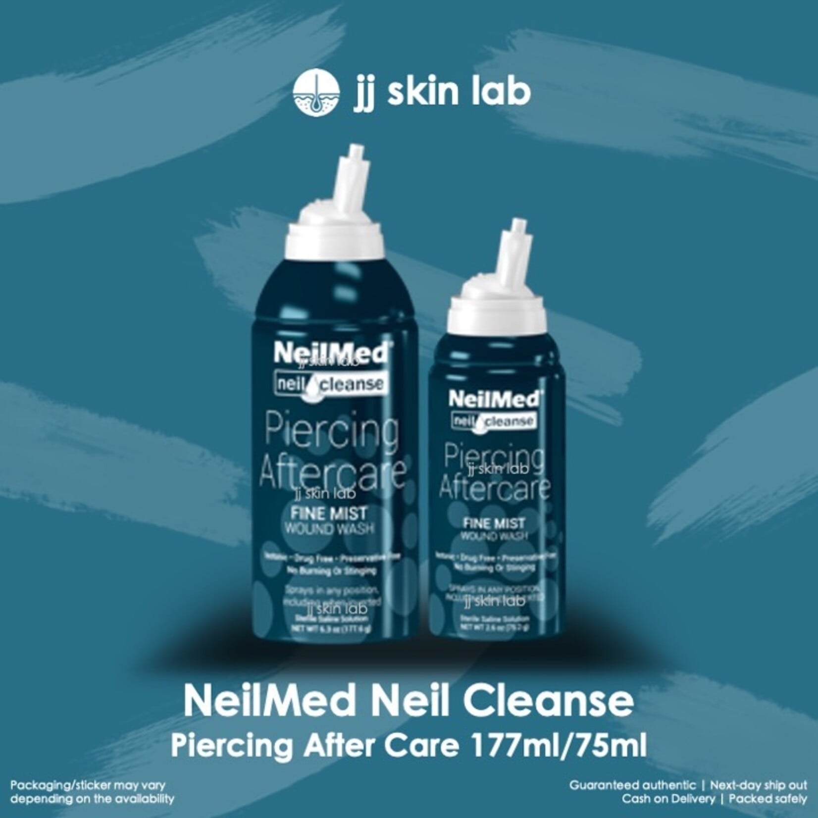 NeilMed Piercing Saline After Care Large