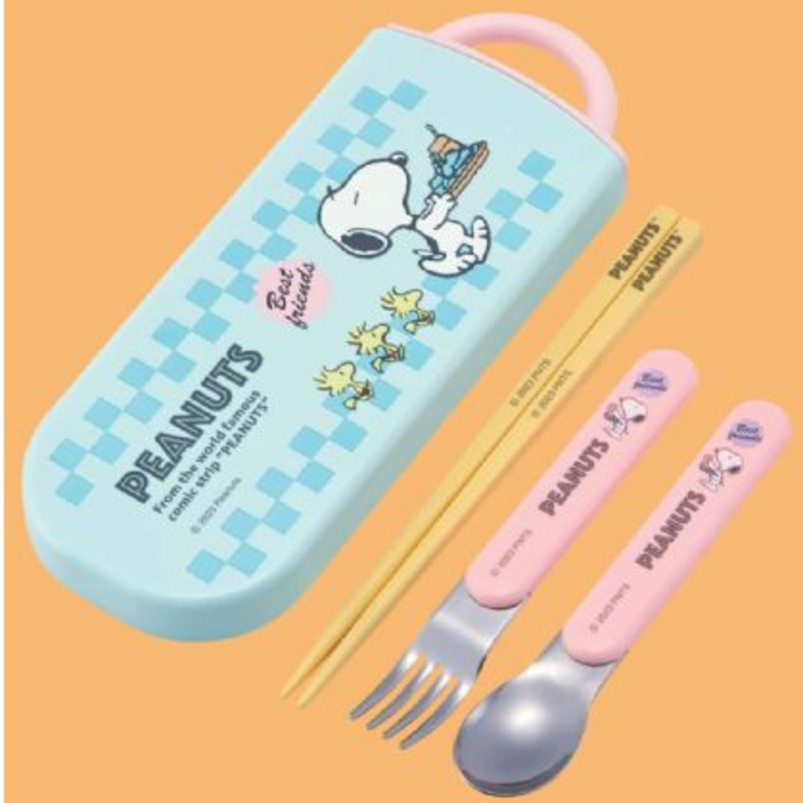Clever Idiots Peanuts Utensil Set (80′ Cafe)