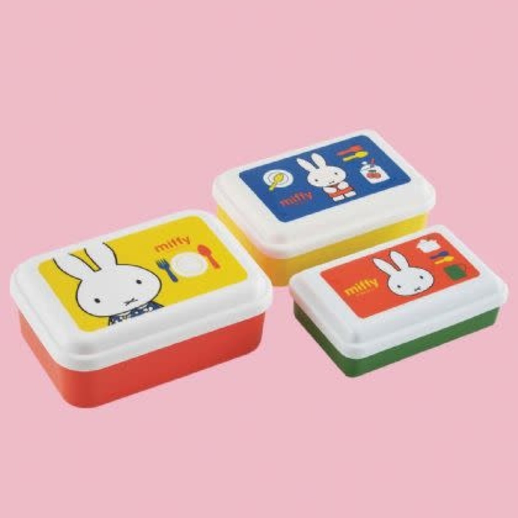 Clever Idiots MIFFY FOOD CONTAINER 3PC SET  SK-MF-490002