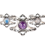 Benjamin International R212 Triple Moon Triangle Ring