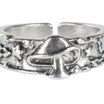 Benjamin International R196 Mushroom & Stars Adjustable Ring