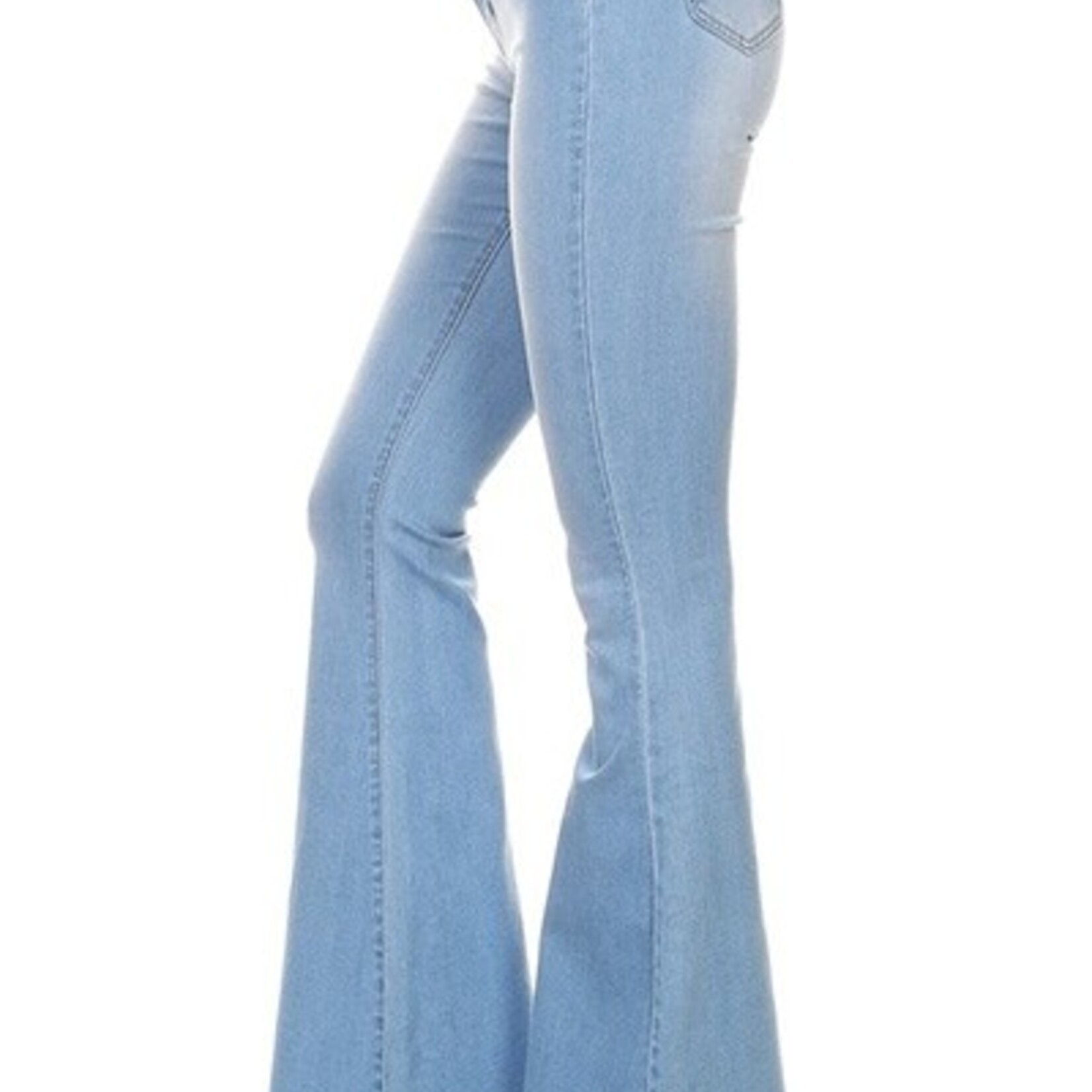 JC & JQ JEANS Donna's Bell Bottom Jeans