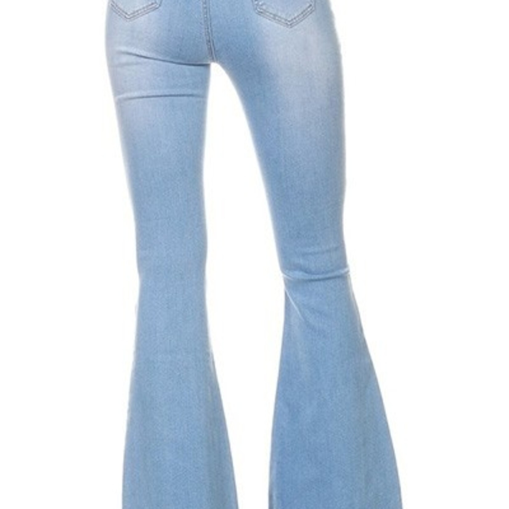 JC & JQ JEANS Donna's Bell Bottom Jeans