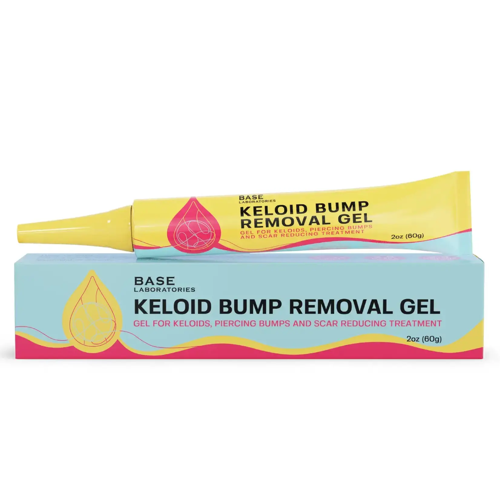 Base Laboratories Keloid Bump Removal Gel - Piercing Bump & Scar Treatment