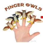 Accoutrements/Archie McPhee 12991 FInger Owls