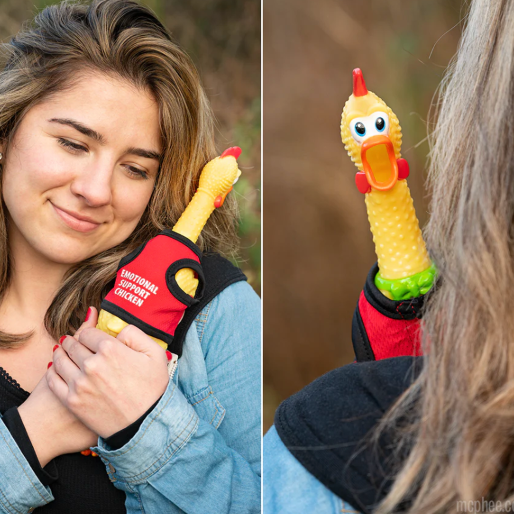 Accoutrements/Archie McPhee 12943 Emotional Support Chicken