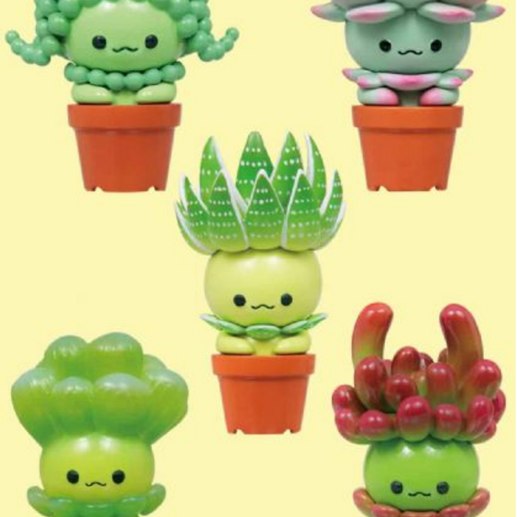 Clever Idiots QL-009 Qualia: Succulent Friends Blind Box