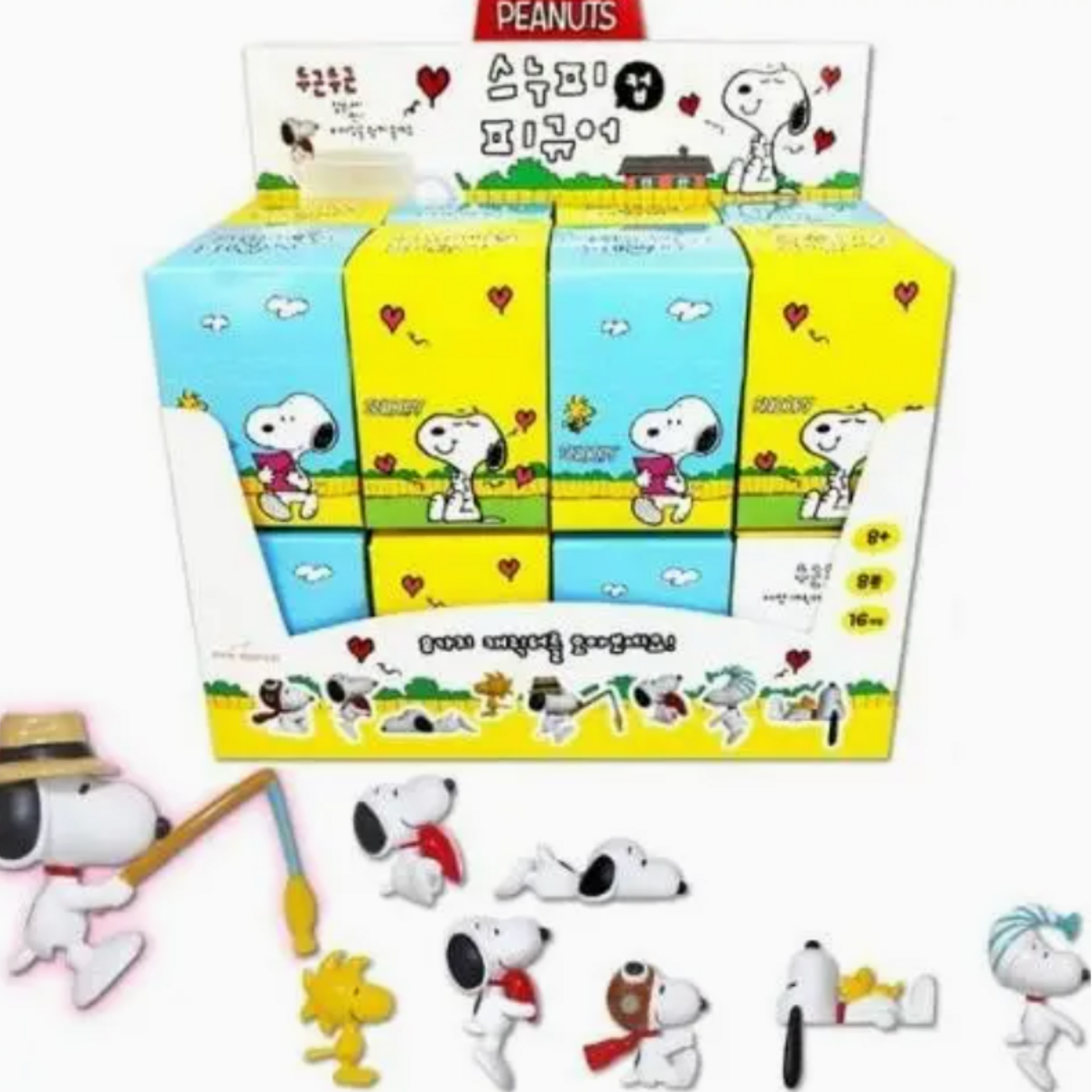 K-Wonderland 831583 Peanuts Snoopy Cup Figure Blind Box