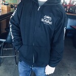 Mohair Pear Octopus Zip Up Hoodie