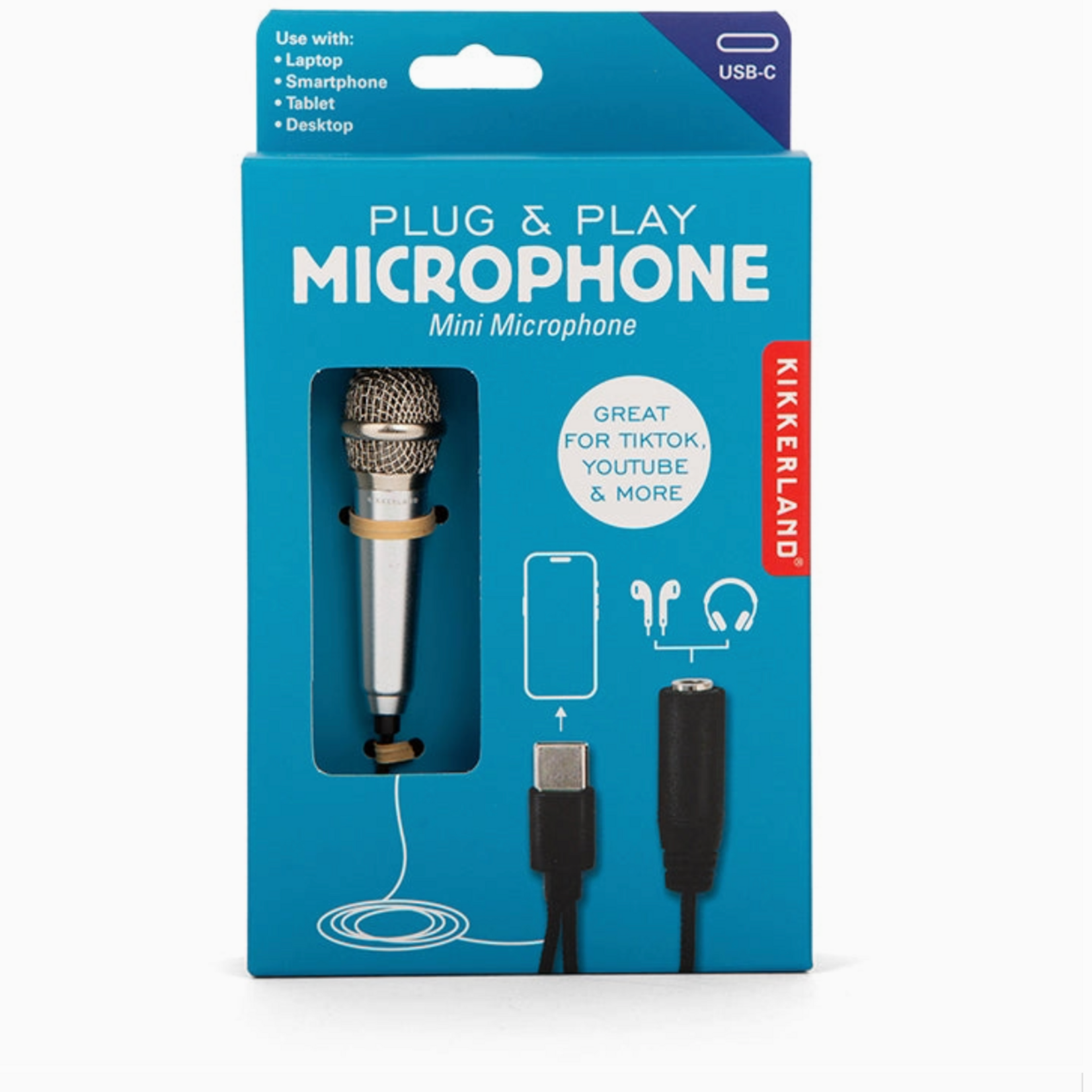Kikkerland US249 Plug & Play Microphone