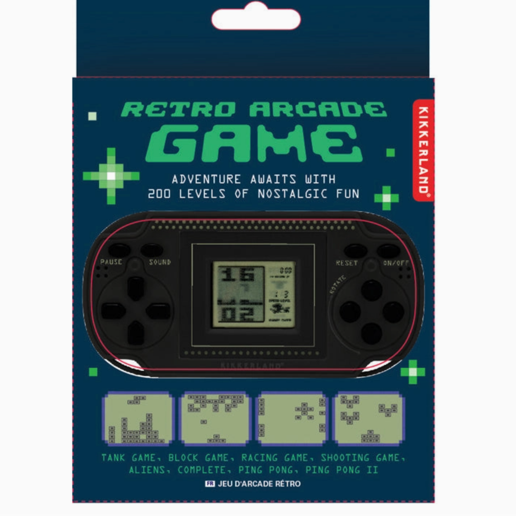 Kikkerkand US186-BK Retro Arcade Game