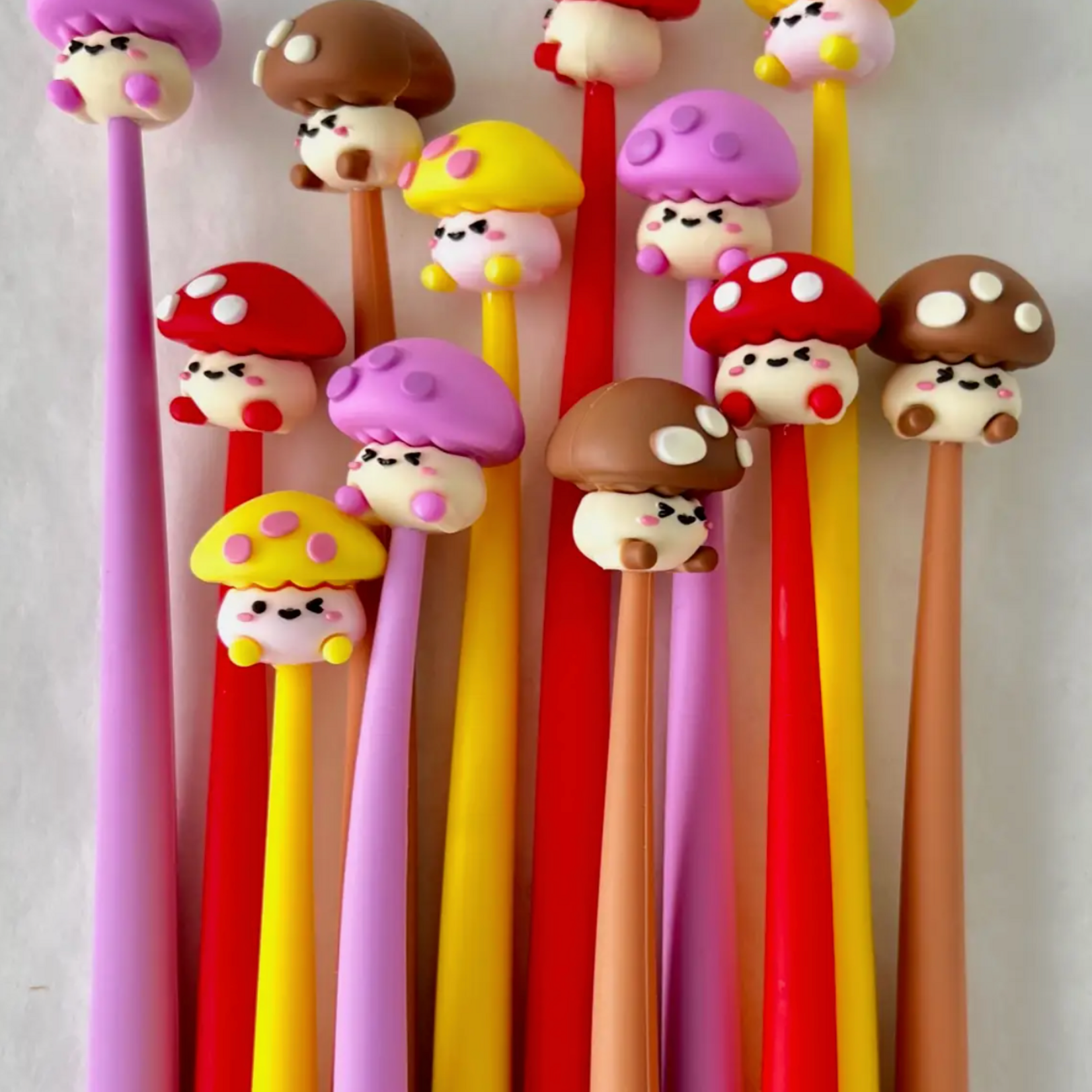 BCmini 22573 MUSHROOM BUDDY WIGGLE GEL PEN