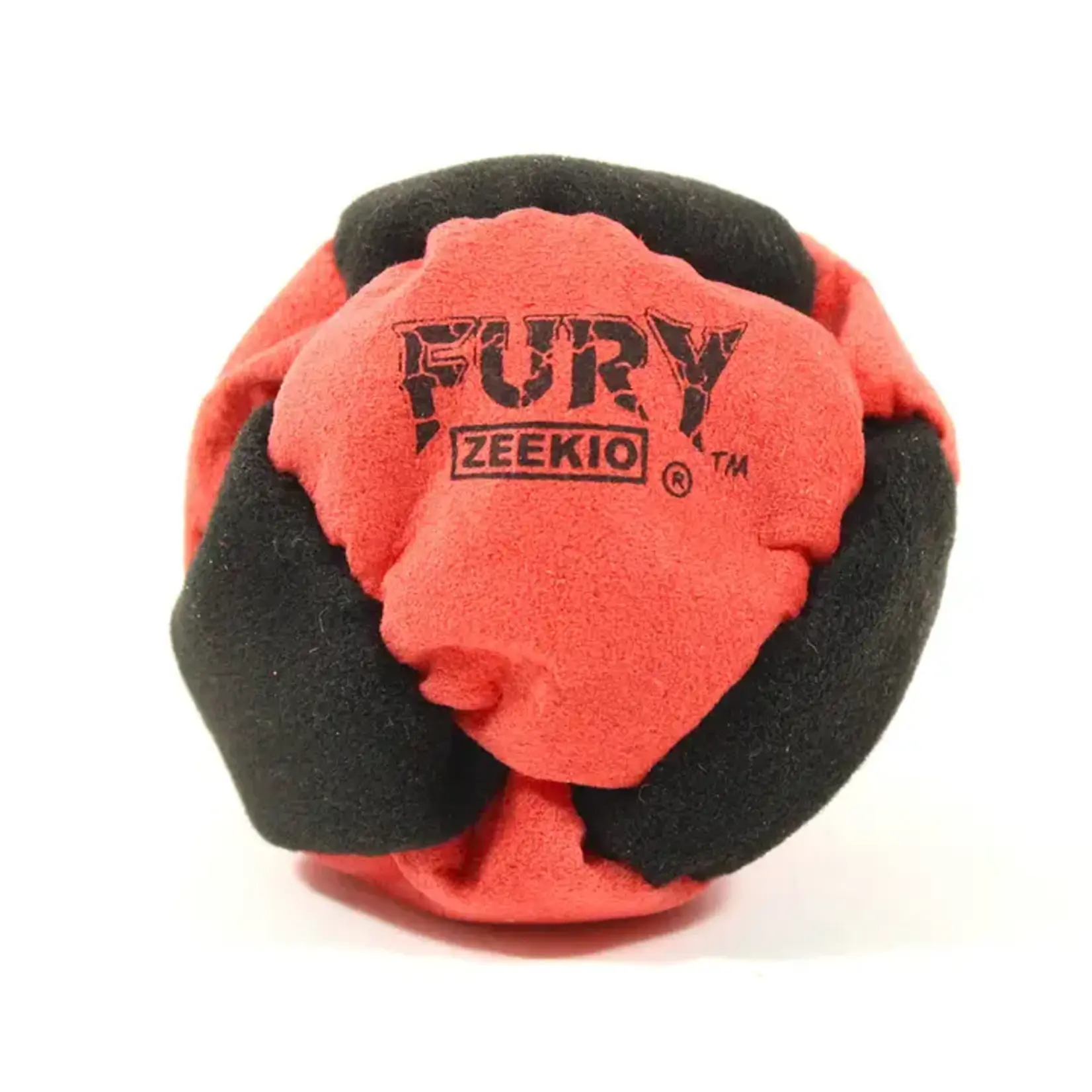 YoyoSam Wholesale  Hand Stitched  Metal Filled Hacky Sack Red and Black