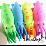 Curious Minds Toys Large Squid Soft Fluff Doh