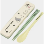 Clever Idiots SK-GHB-658556	My Neighbor Totoro Chopstick And Spoon With Case (Marching)